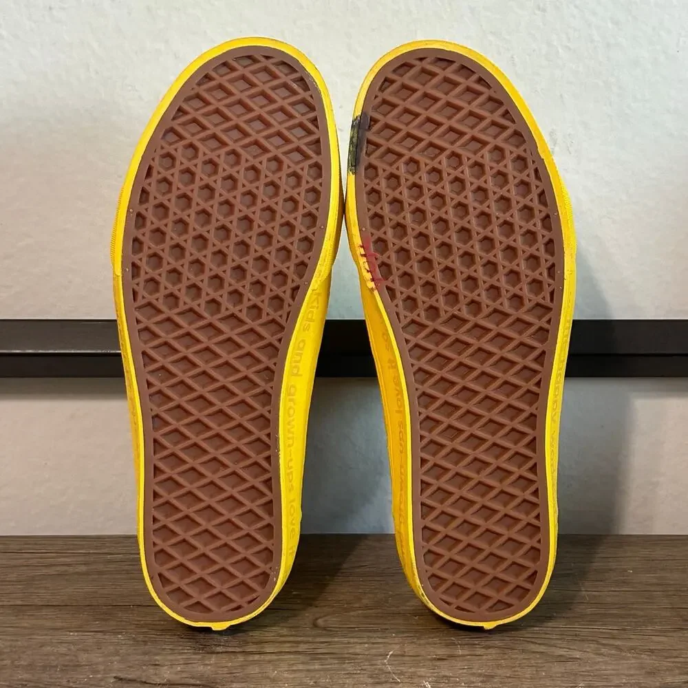 Vans X Haribo Old Skool Women’s Athletic Skate Shoes Sneakers Size 7.5 Yellow